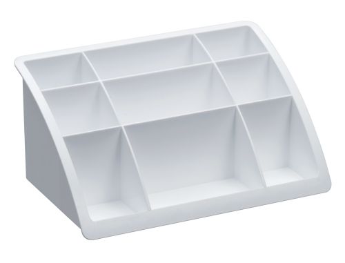 Organizador de secretaria offisys plastico timeless branco 198x128x93 mm , Offisys , 52804 , 7610859115485